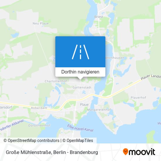 Große Mühlenstraße Karte