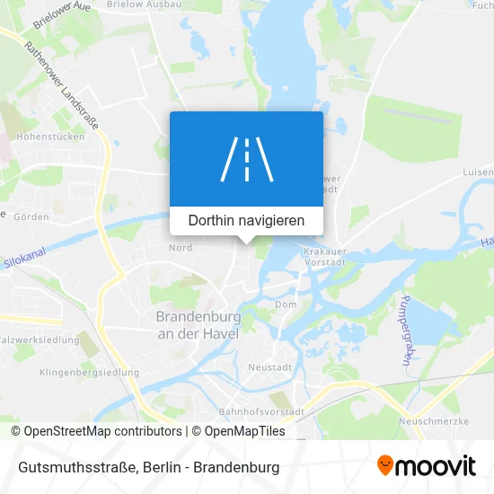 Gutsmuthsstraße Karte