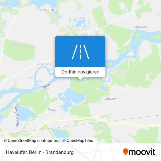 Havelufer Karte