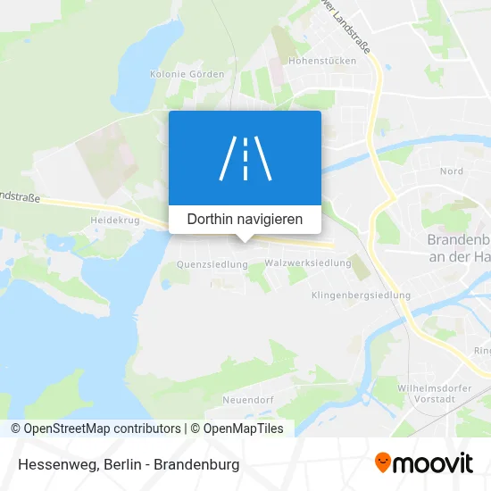 Hessenweg Karte