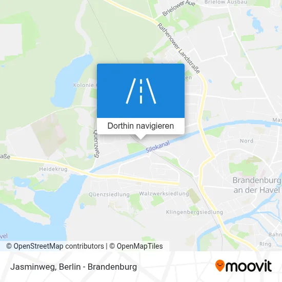 Jasminweg Karte
