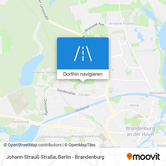 Johann-Strauß-Straße Karte