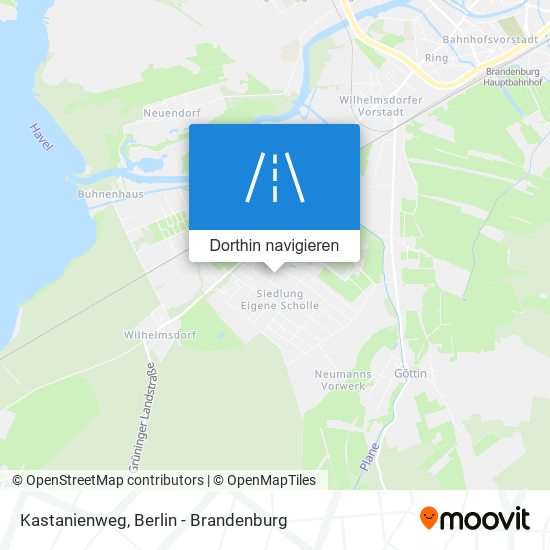 Kastanienweg Karte