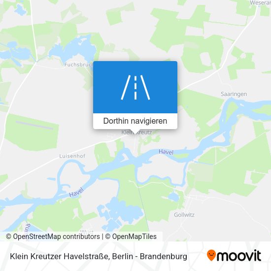 Klein Kreutzer Havelstraße Karte