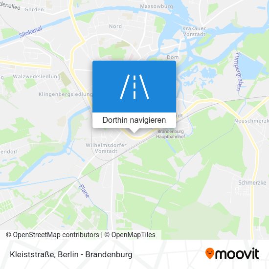 Kleiststraße Karte