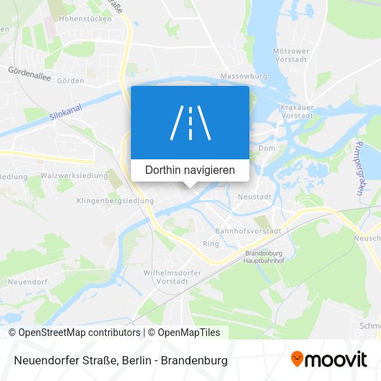 Neuendorfer Straße Karte