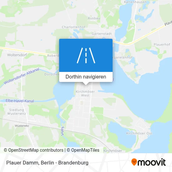 Plauer Damm Karte