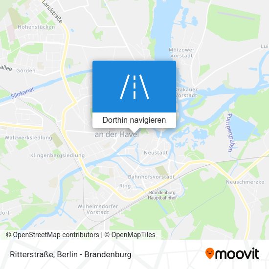 Ritterstraße Karte