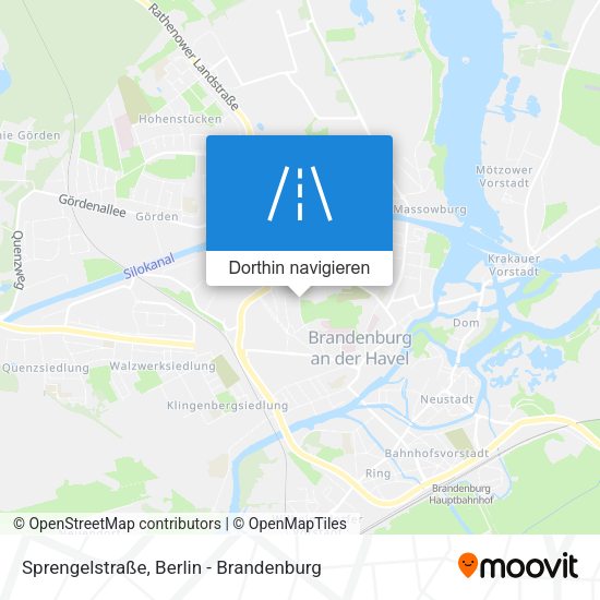 Sprengelstraße Karte