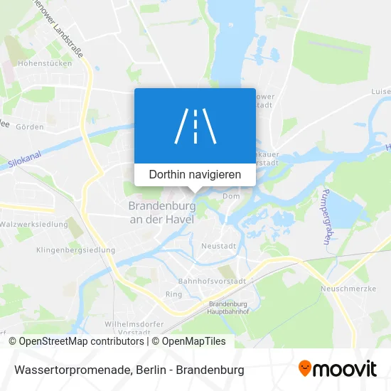 Wassertorpromenade Karte