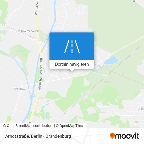 Arndtstraße Karte