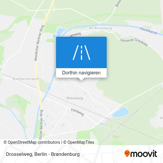Drosselweg Karte