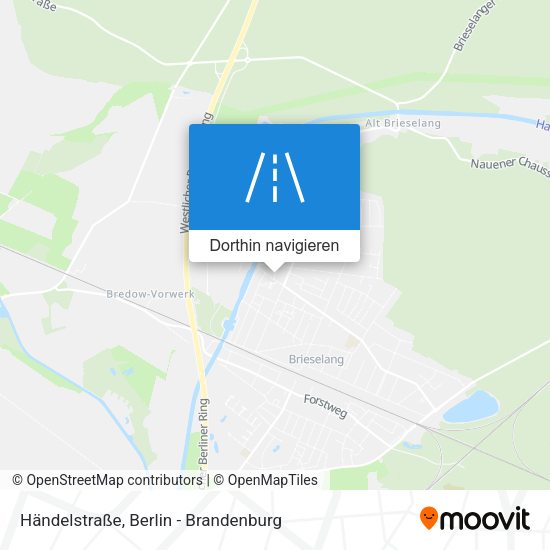 Händelstraße Karte
