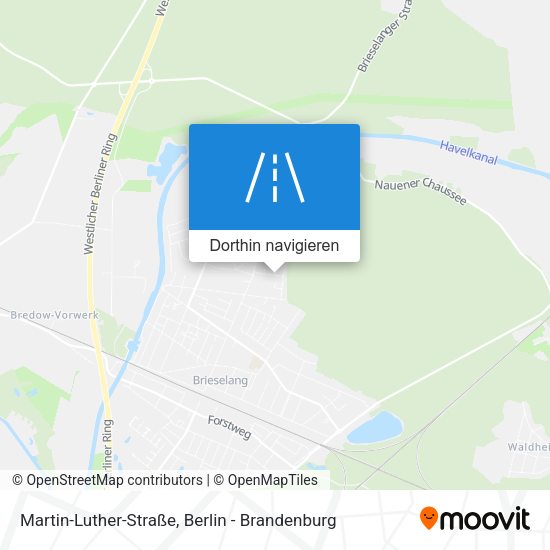 Martin-Luther-Straße Karte