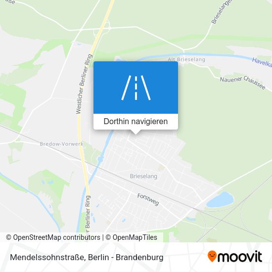 Mendelssohnstraße Karte