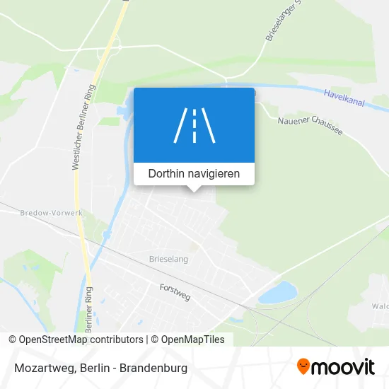 Mozartweg Karte