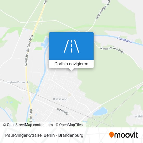 Paul-Singer-Straße Karte