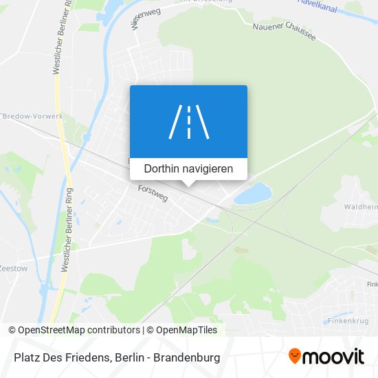 Platz Des Friedens Karte