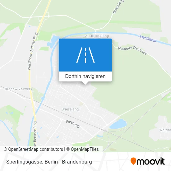 Sperlingsgasse Karte