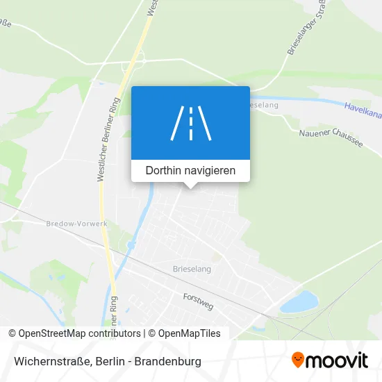 Wichernstraße Karte