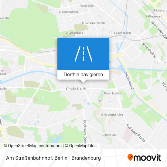 Am Straßenbahnhof Karte