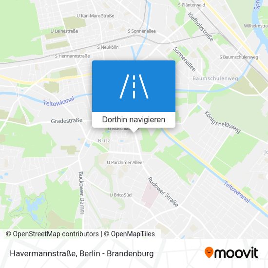 Havermannstraße Karte