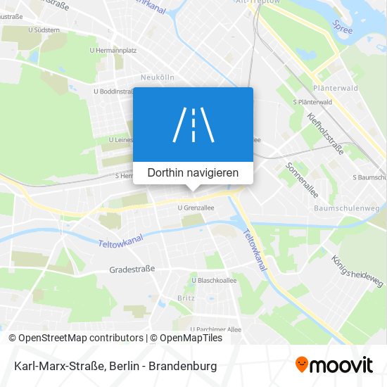 Karl-Marx-Straße Karte