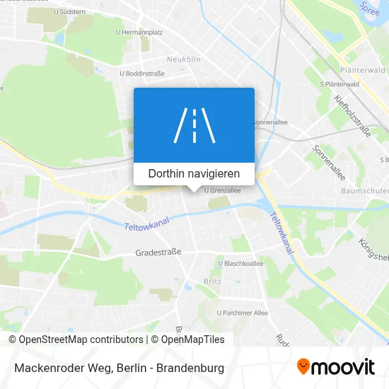 Mackenroder Weg Karte