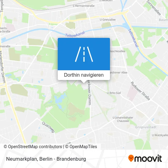 Neumarkplan Karte