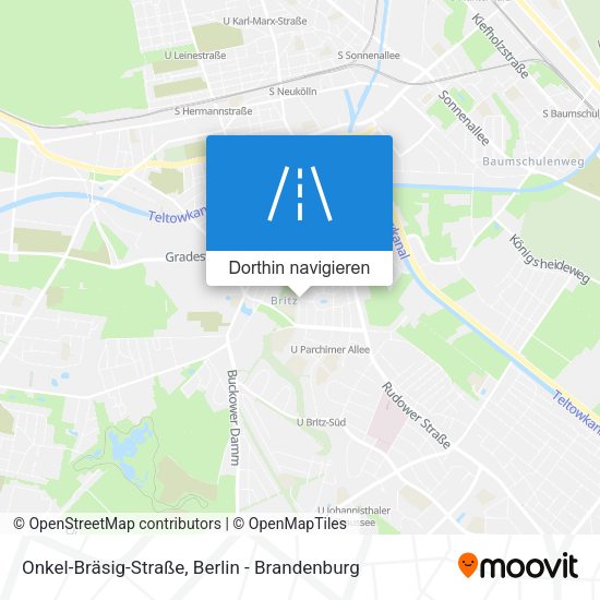 Onkel-Bräsig-Straße Karte