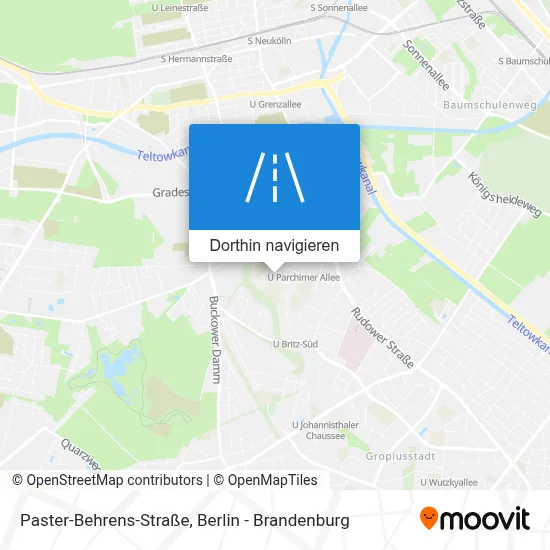 Paster-Behrens-Straße Karte