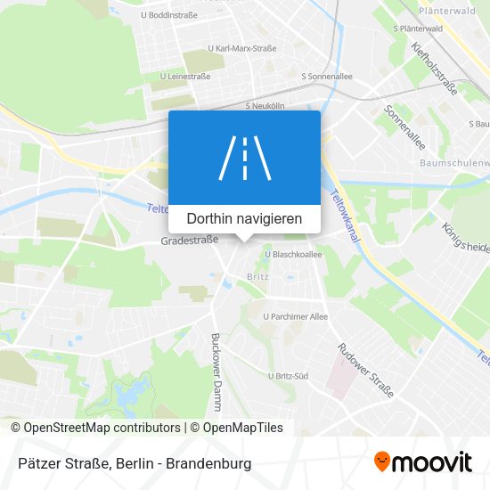 Pätzer Straße Karte