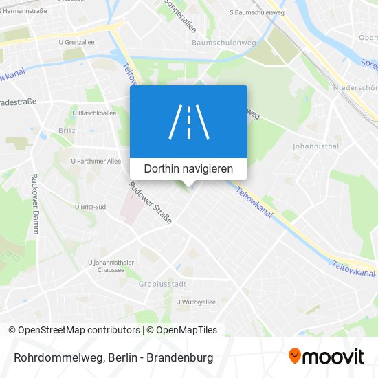 Rohrdommelweg Karte