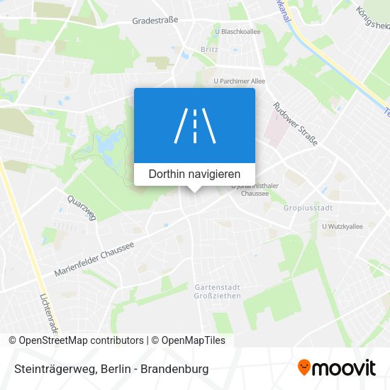 Steinträgerweg Karte