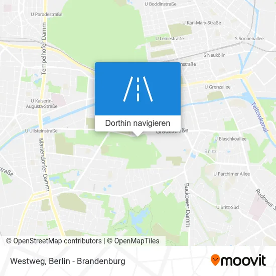 Westweg Karte