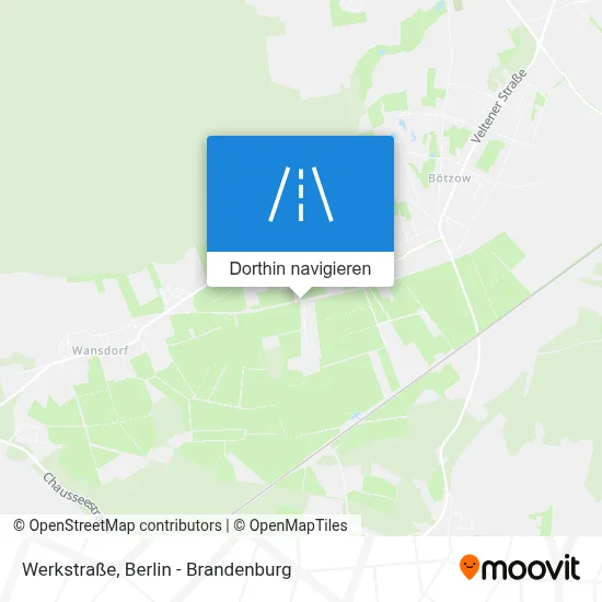 Werkstraße Karte