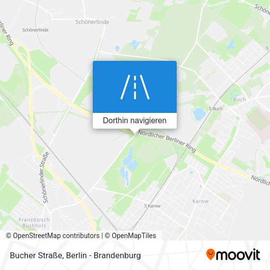 Bucher Straße Karte