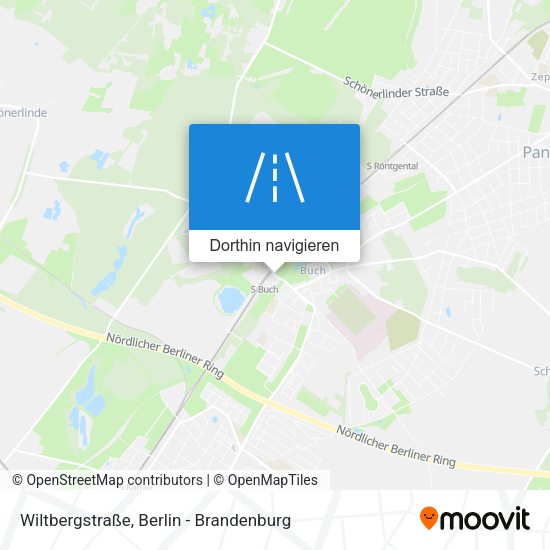 Wiltbergstraße Karte