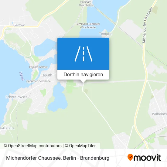 Michendorfer Chaussee Karte