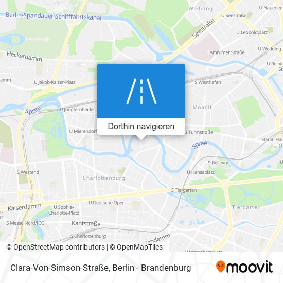 Clara-Von-Simson-Straße Karte