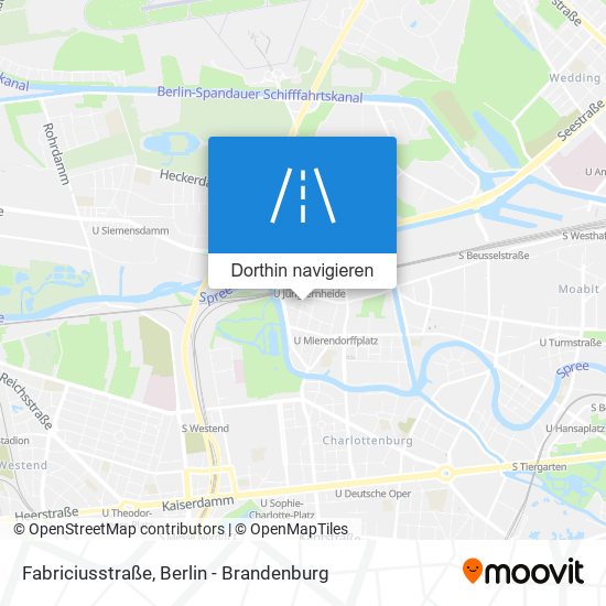 Fabriciusstraße Karte