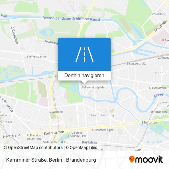 Kamminer Straße Karte