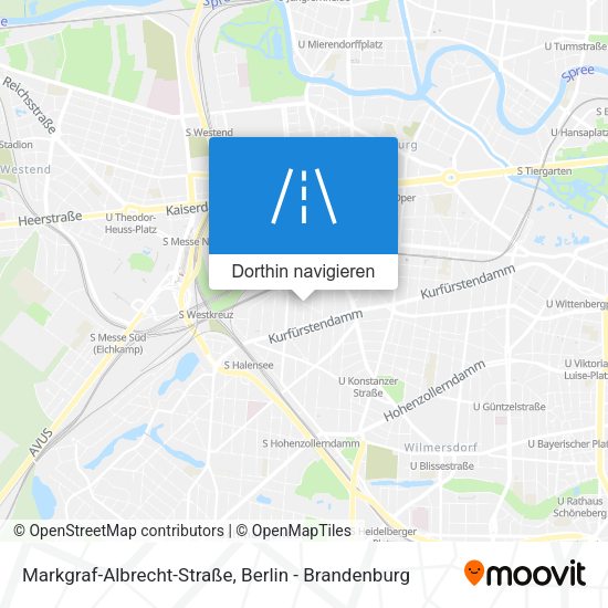 Markgraf-Albrecht-Straße Karte