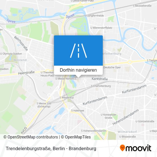 Trendelenburgstraße Karte