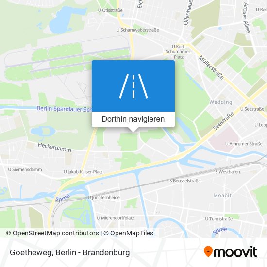 Goetheweg Karte