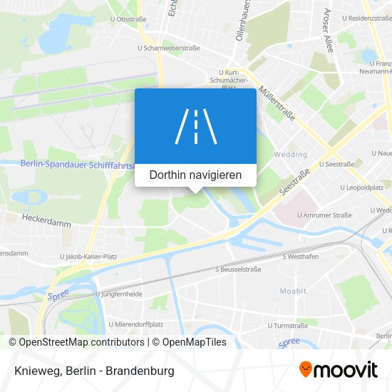 Knieweg Karte