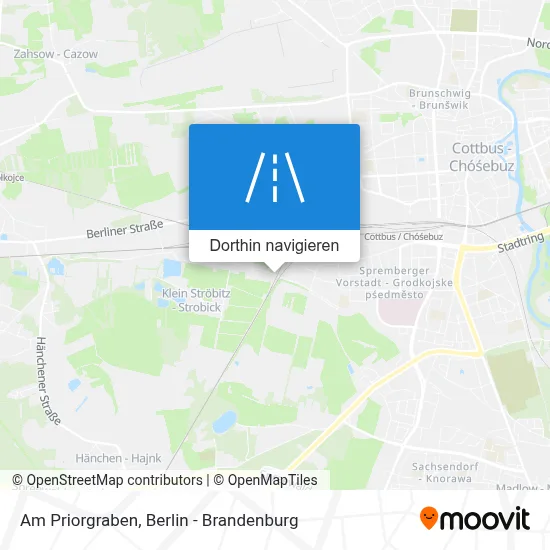 Am Priorgraben Karte