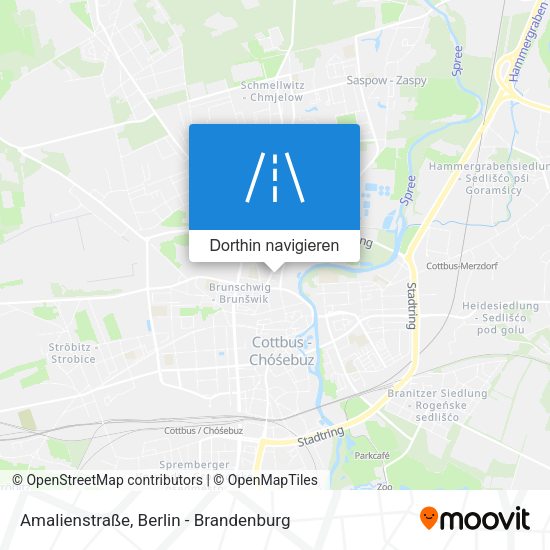 Amalienstraße Karte