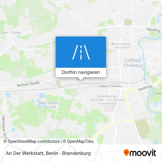 An Der Werkstatt Karte