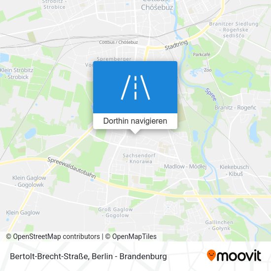 Bertolt-Brecht-Straße Karte